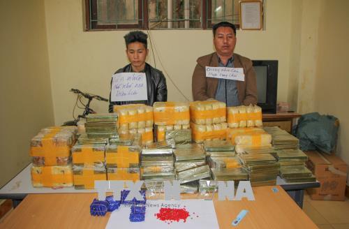 Triệt phá đường dây ma túy 'khủng', thu giữ 135 bánh heroin, 500.000 viên ma túy ảnh 1